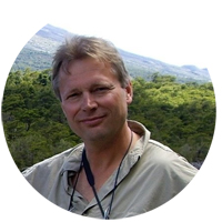 Porträtt på SLU forskare Anders Kiessling. Foto.
