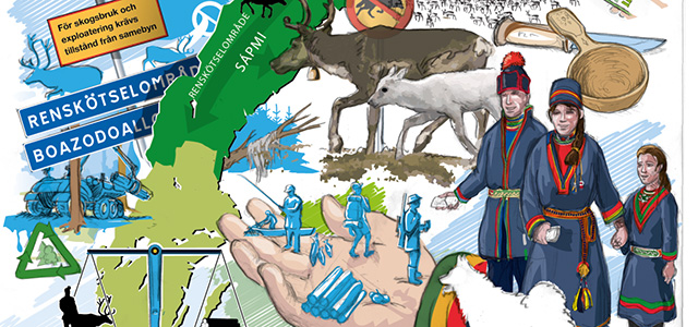 Den önskvärda framtida skogen om 40 år - samiska verksamheter