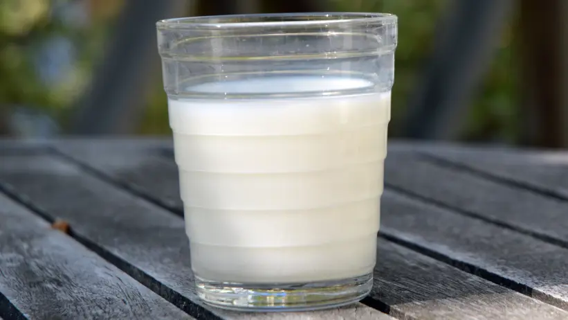 Ett glas mjölk