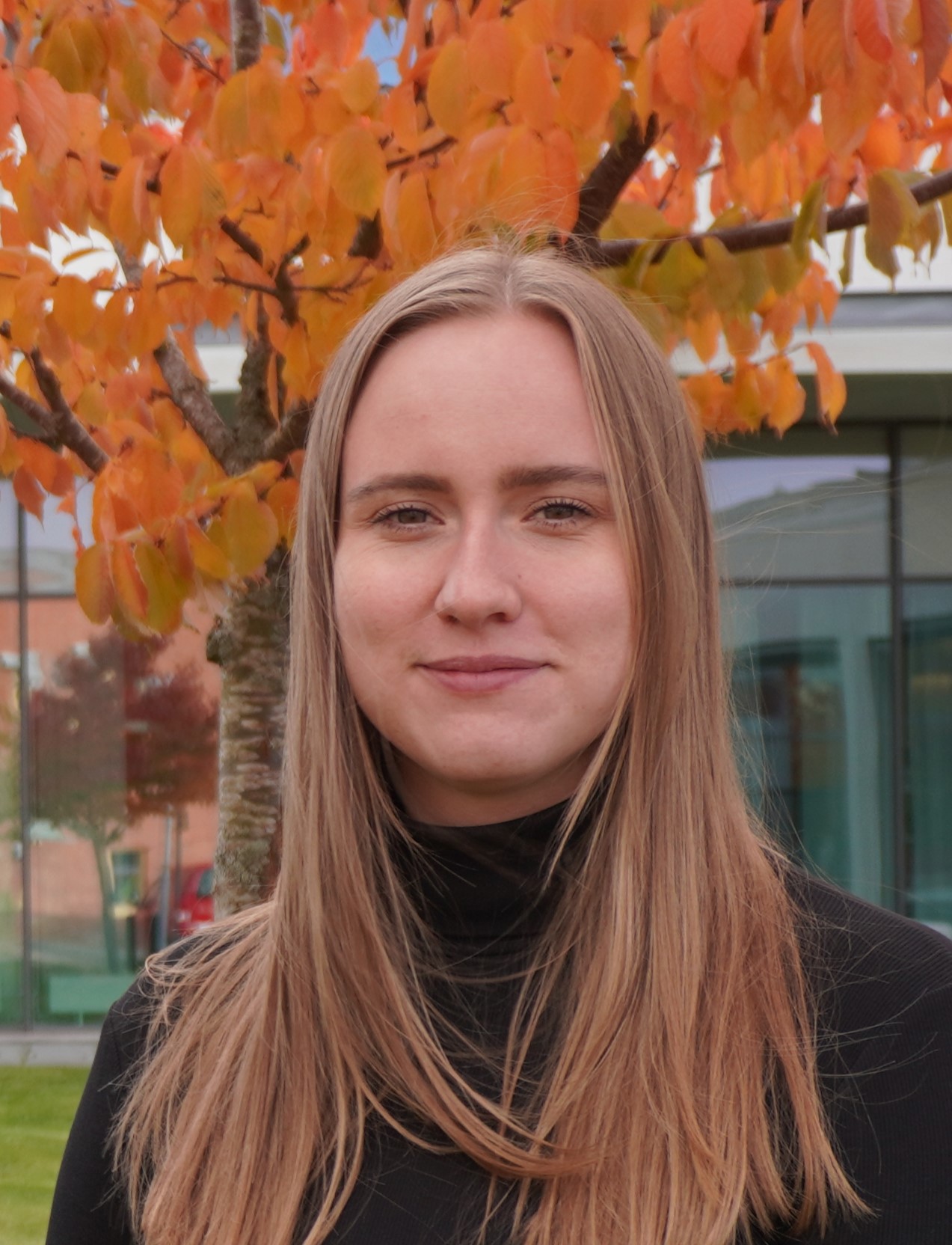 Porträttfoto av Vilma Johansson