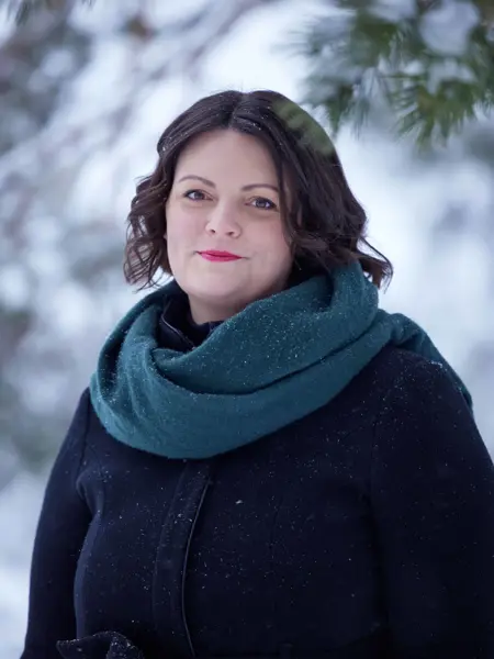 porträtt på en kvinna