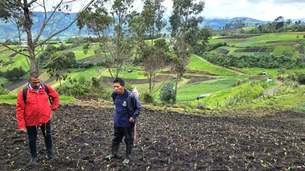 Farmers from Nariño, Colombia.