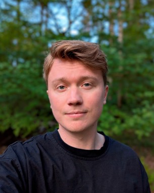 Porträttfoto av Alexander Hansson