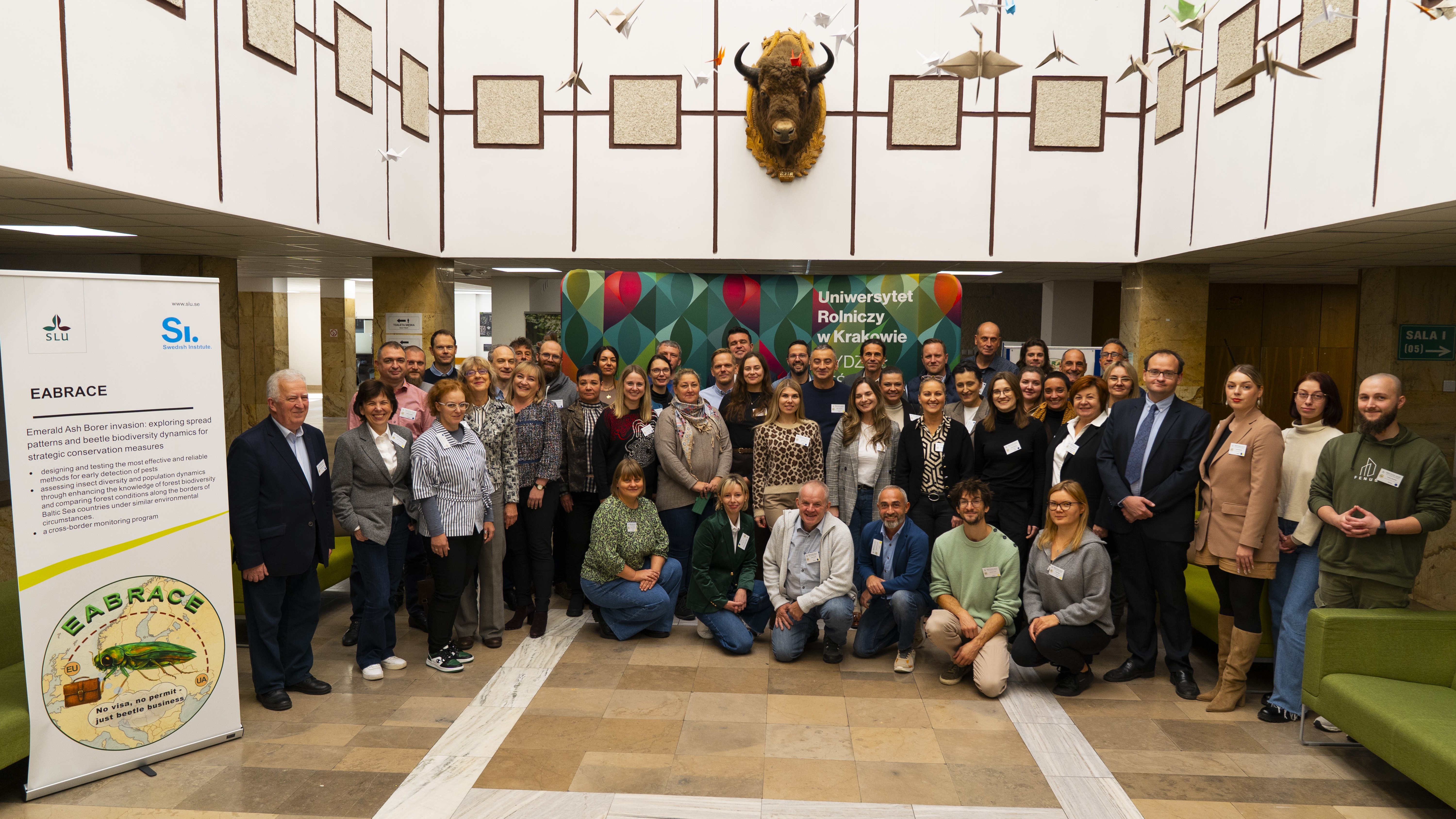 Gruppbild deltagare i workshop. Foto. 