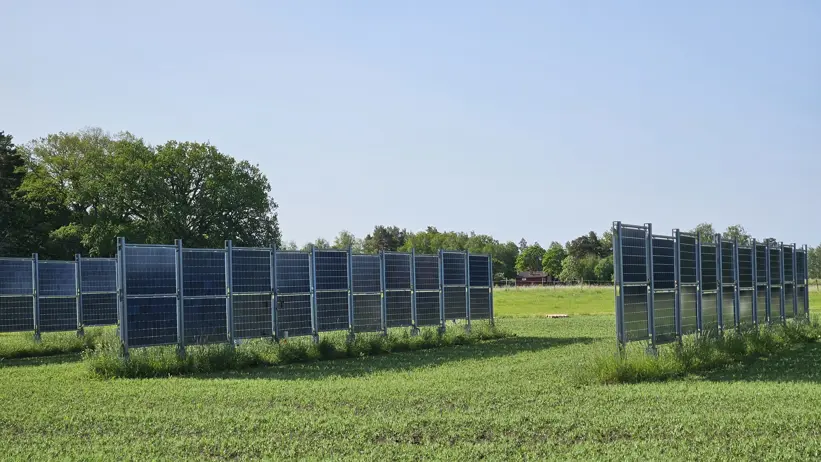 Solar panels.