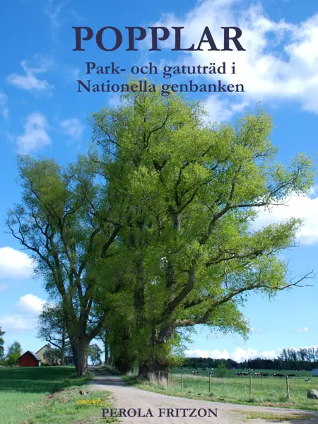 På omslaget syns ett foto av ett stort poppelträd.