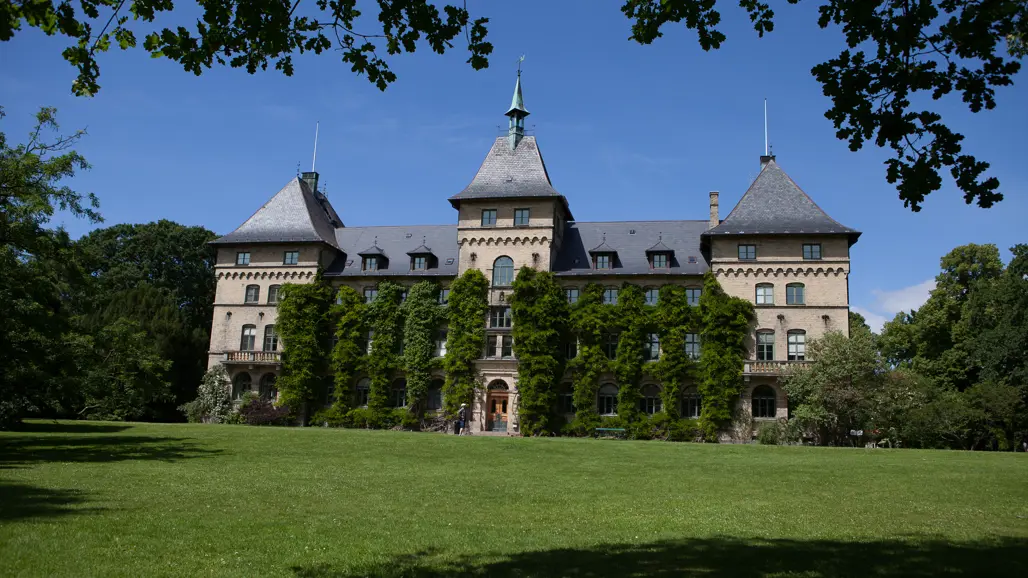 Bild på slottet, campus Alnarp.