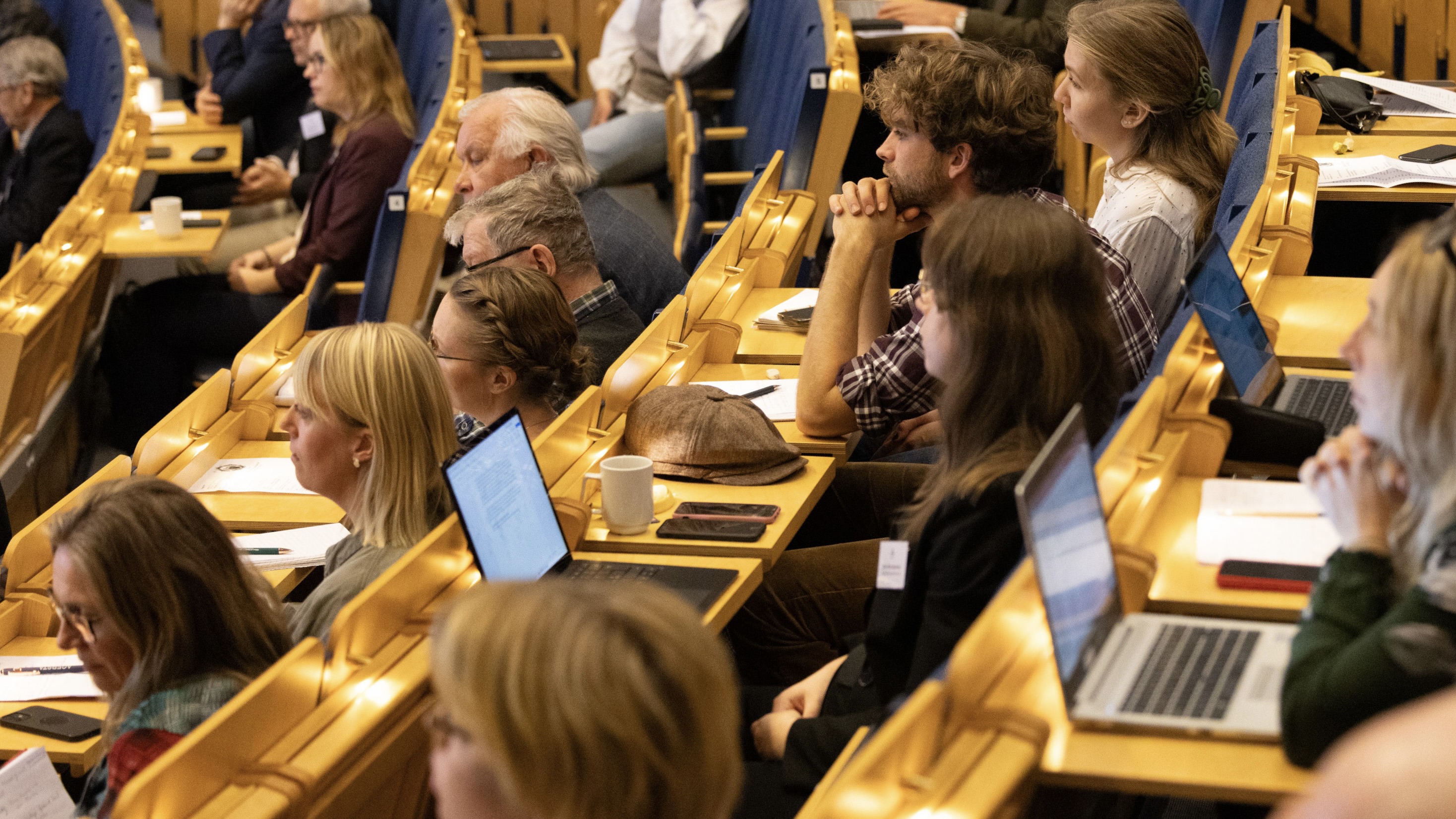 Publik i konferenslokal