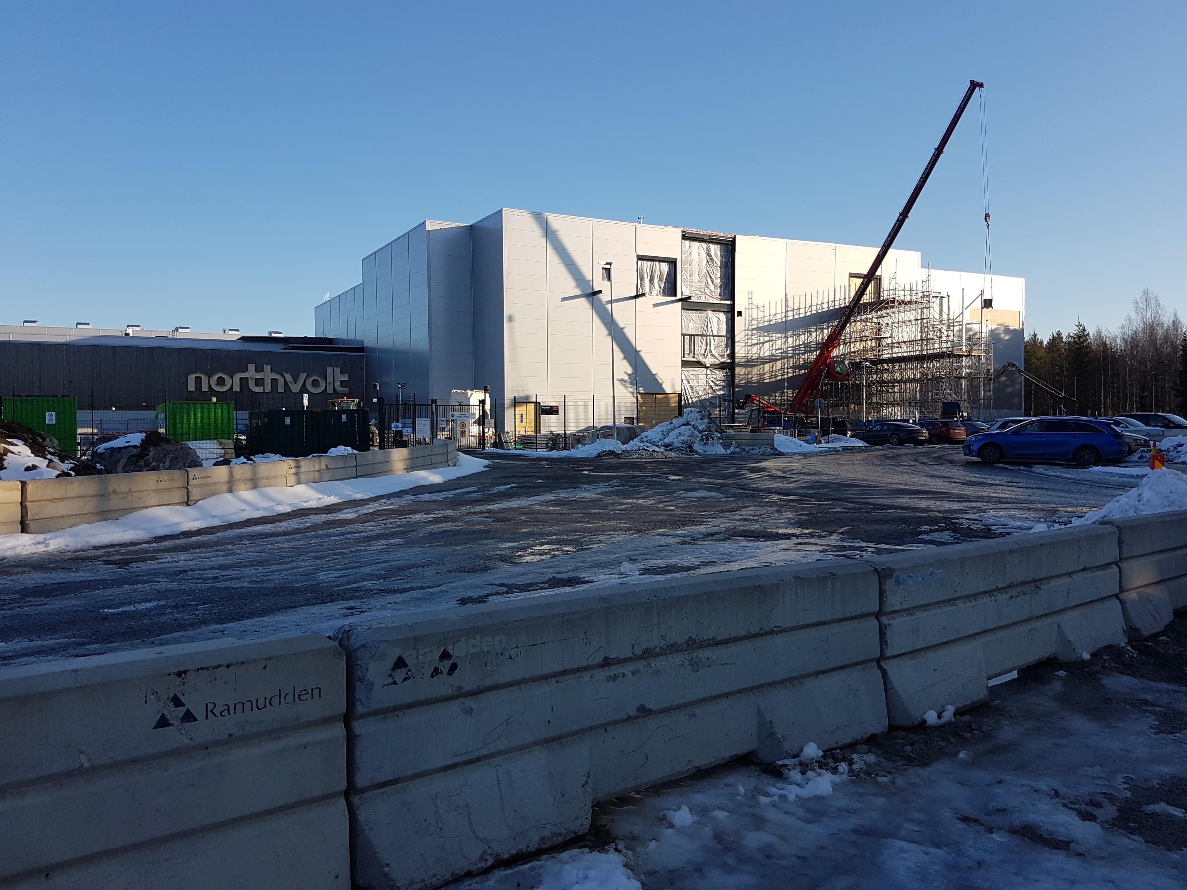 Foto: Northvolt investerar både i Västerås och i Skellefteå. Marco Eimermann, 2022.