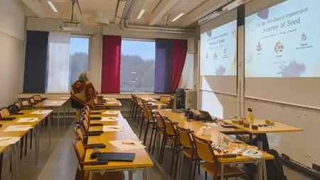 The room for the session