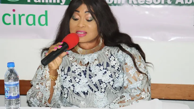 The key statement was delivered by Hon. Madam Manty Tarawalli, Minister of State, Office of the Vice President. Photo: Mr Sahr/Office of the Vice President