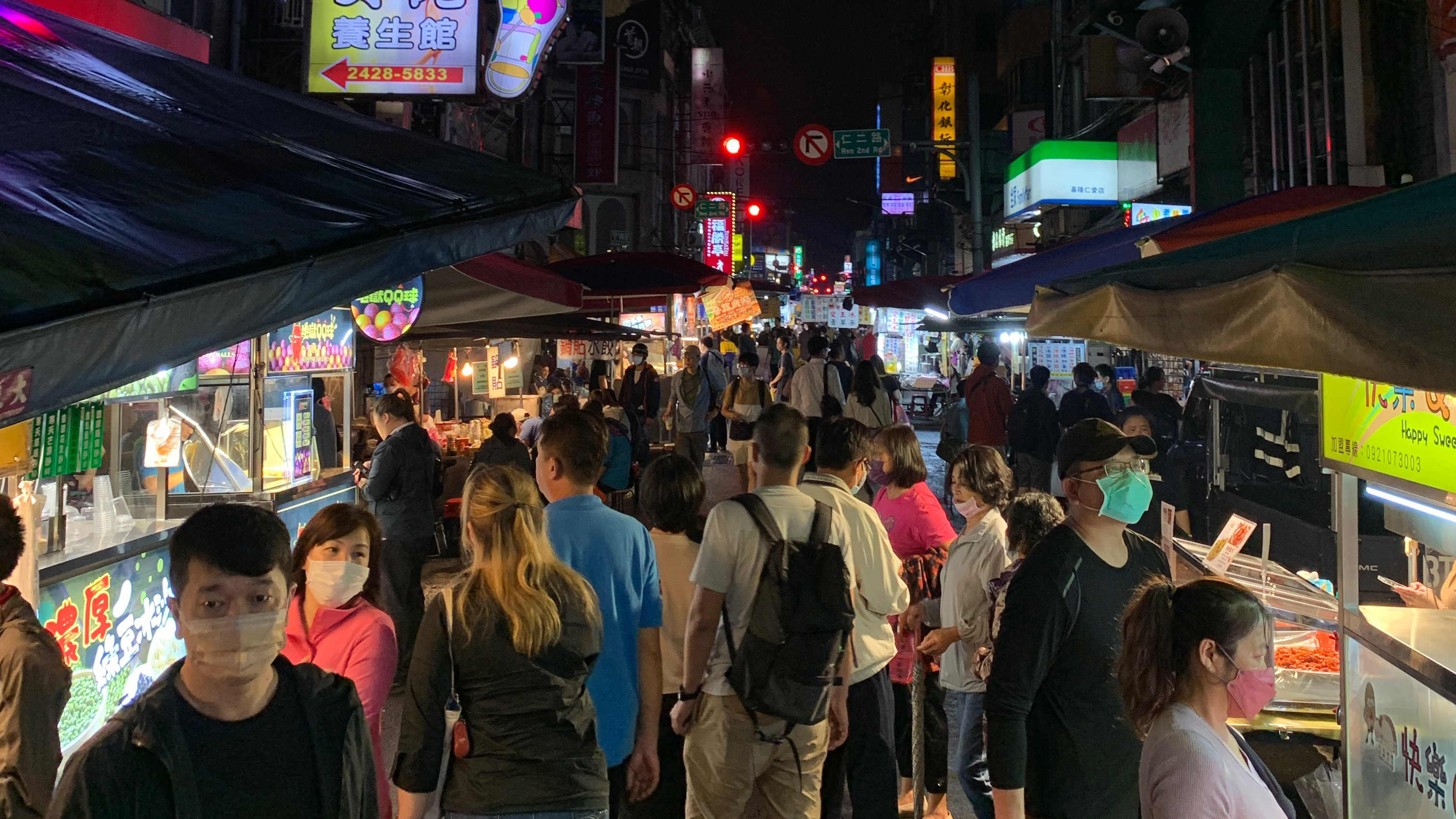 Street market in Taiwan
