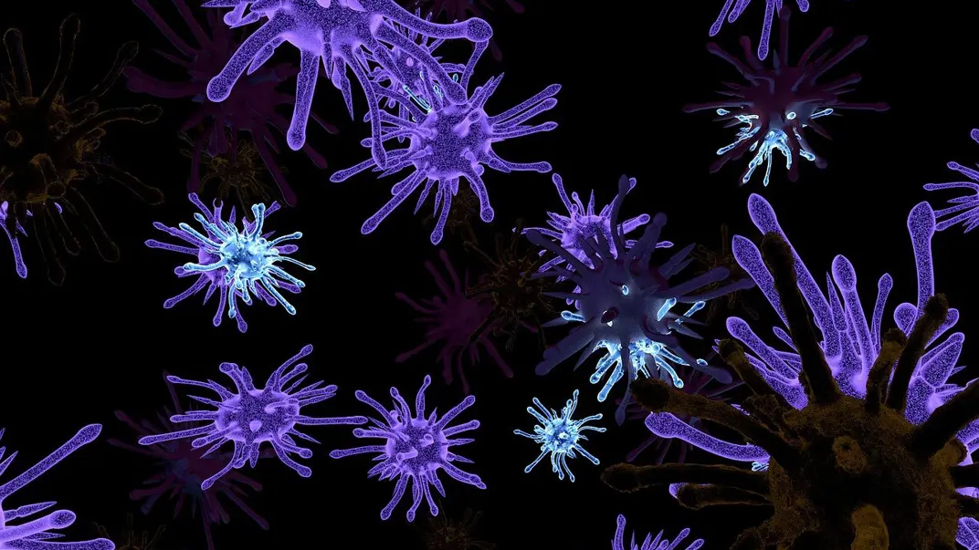 AI generated picture on virus
