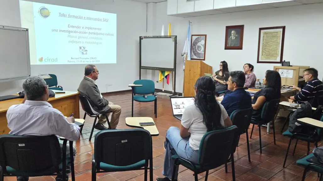 Workshop in Palmira Colombia Photo: Marie-Hélène Dabat