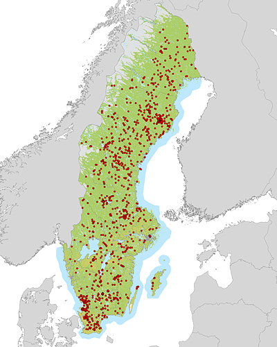 Skogliga fältförsök i SLUs databas Silva Boreal