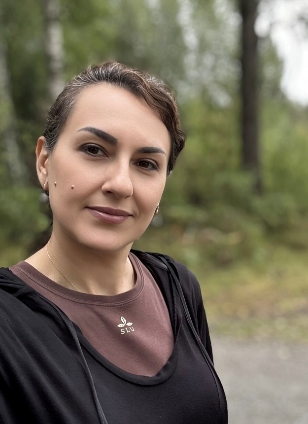 Porträttfoto av Shermin Eslami Far