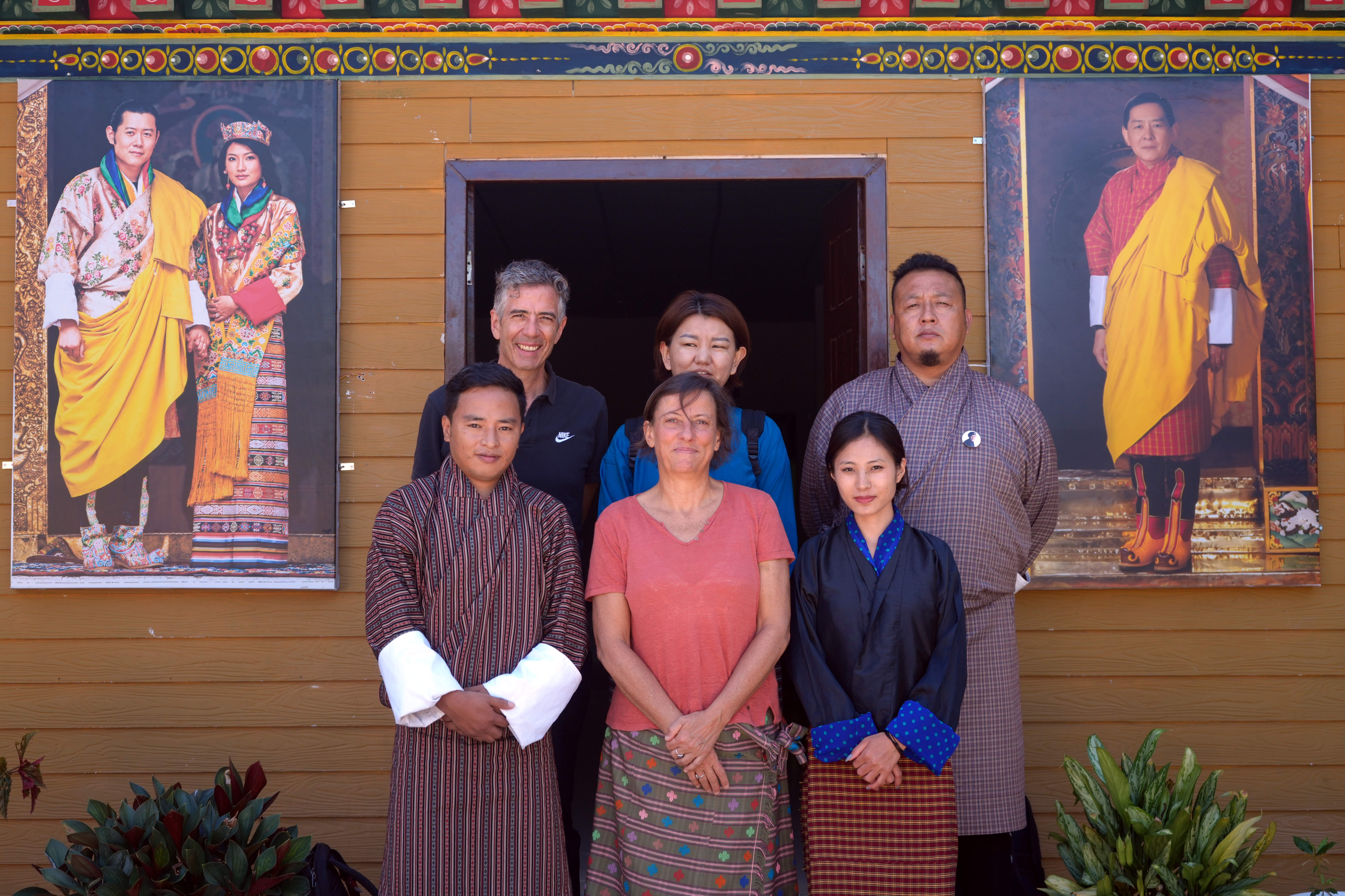 SASI-SPi team of Isabelle Vagneron and Nabil Hasnaoui met with the Food Corporation Bhutan Limited (FCBL), Gelephu This state-owned enterprise is in charge of ensuring national food security, facilitating the marketing and exports of agricultural and food produce; and procuring staple foods for schools, hospitals and government departments, as well as stabilizing domestic prices of essential food products. Photo Tarayana Foundation