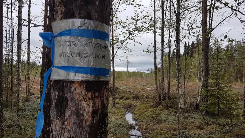 Foto: Kulturhistoriska stigen. Marco Eimermann, 2019.