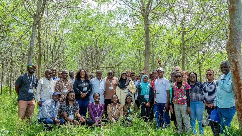 Gruppfoto från workshop i Kitui, Kenya