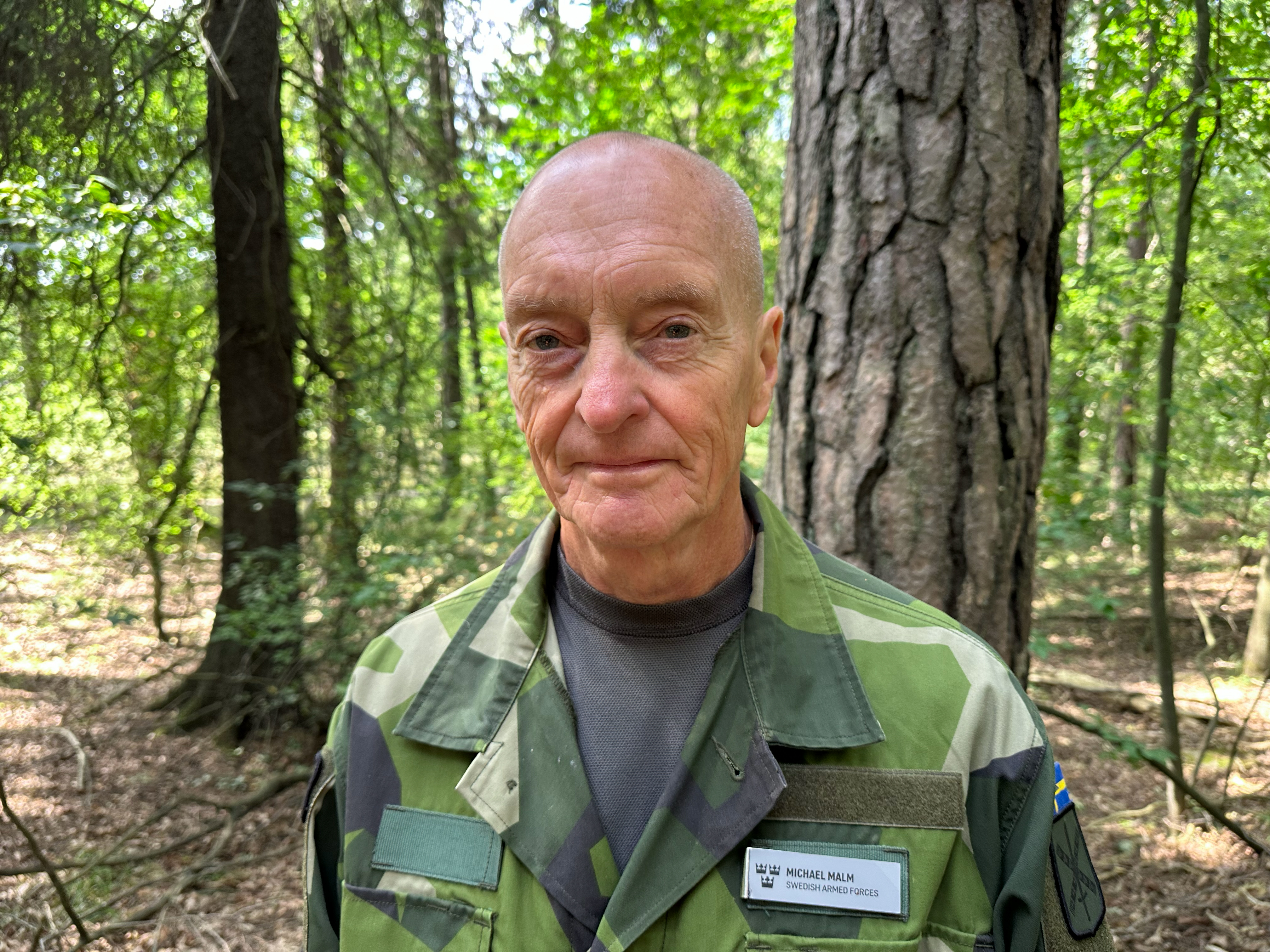Michael Malm vid Försvarsstabens strategienhet på Försvarsmakten. Bild: Stina Näslund, Filt.