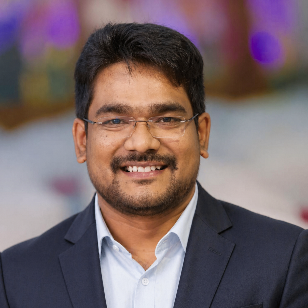 Porträttfoto av Ruparamadurga Naga Charan Konakalla