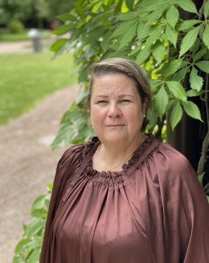 Porträttfoto av Anna Maria Palsdottir