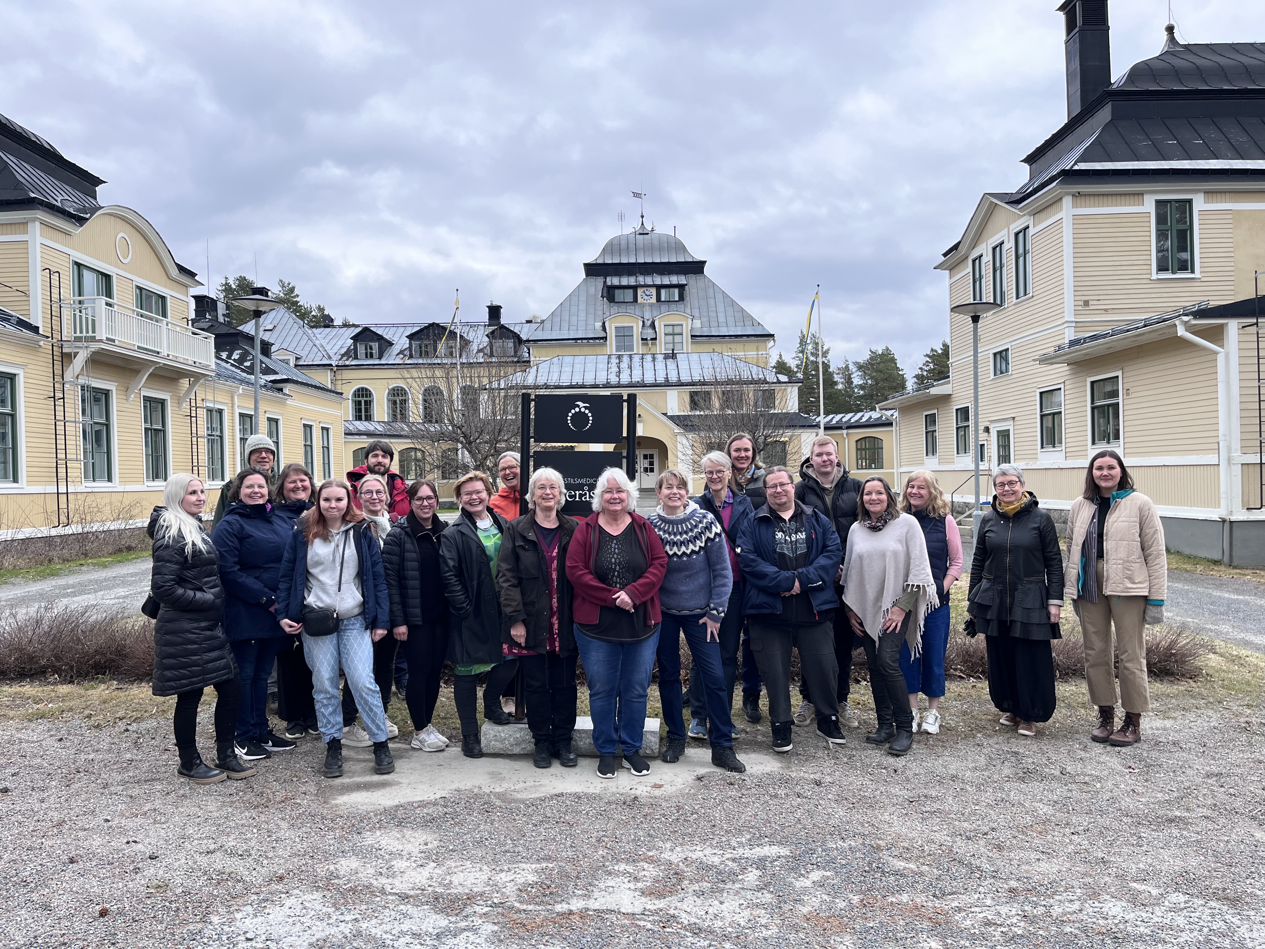 gRUPPBILD nATUREACHPROJEKTET på Österåsen