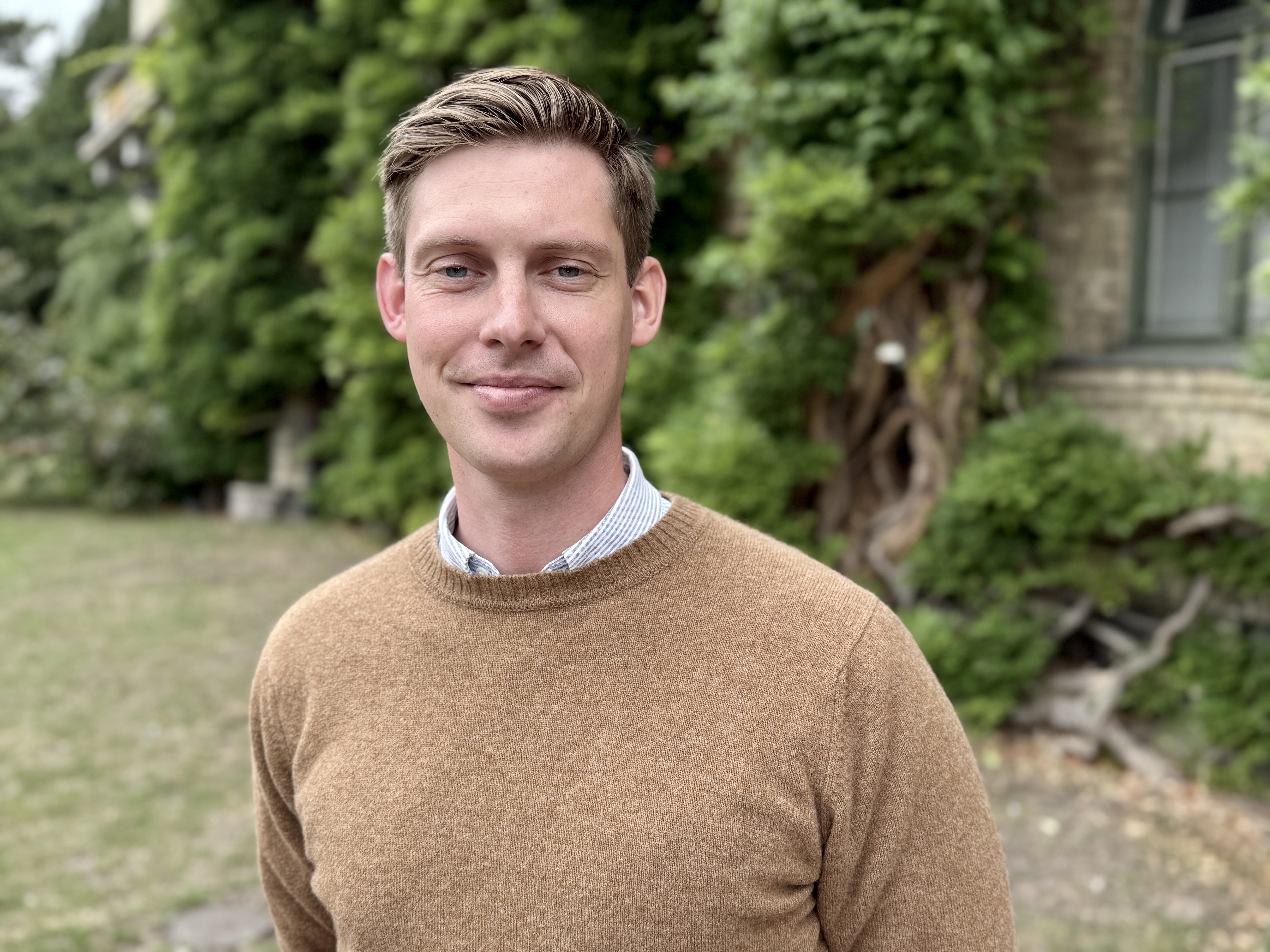Porträttfoto av Emil Bagger-Jörgensen