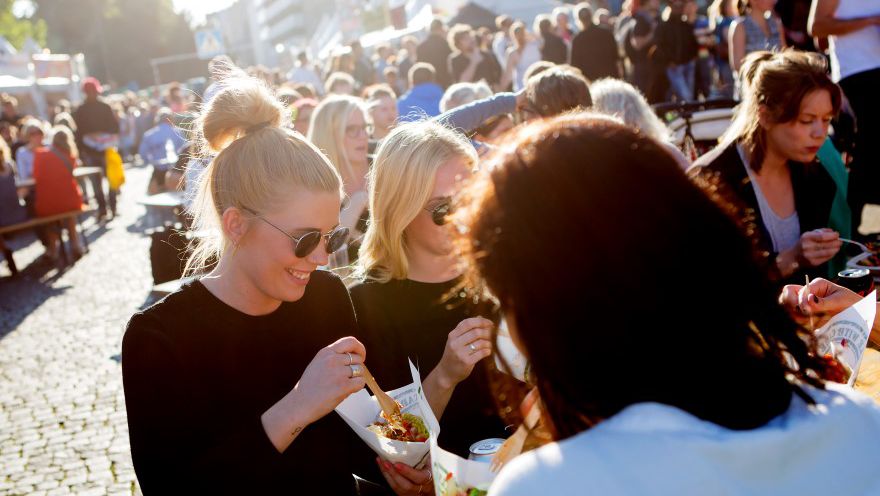 Street party in Malmö.