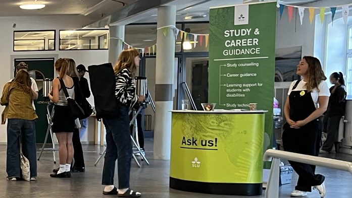 Studie- och karriärvägledningen har drop in i Alnarpsgården