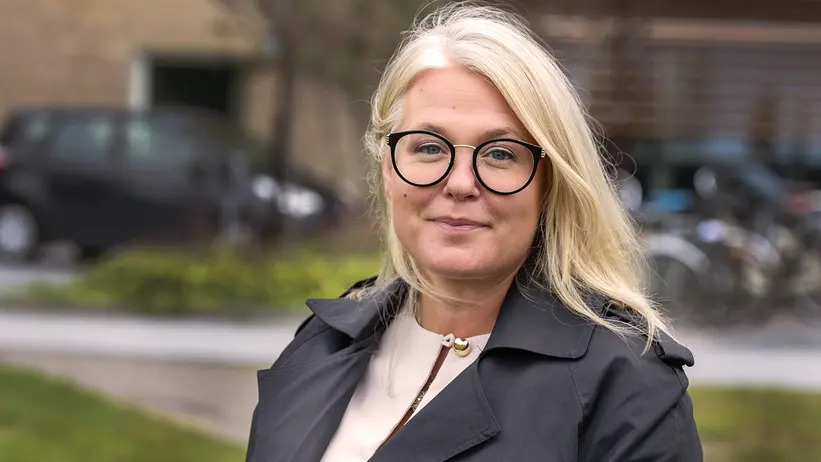 Porträtt på Anna Svedberg