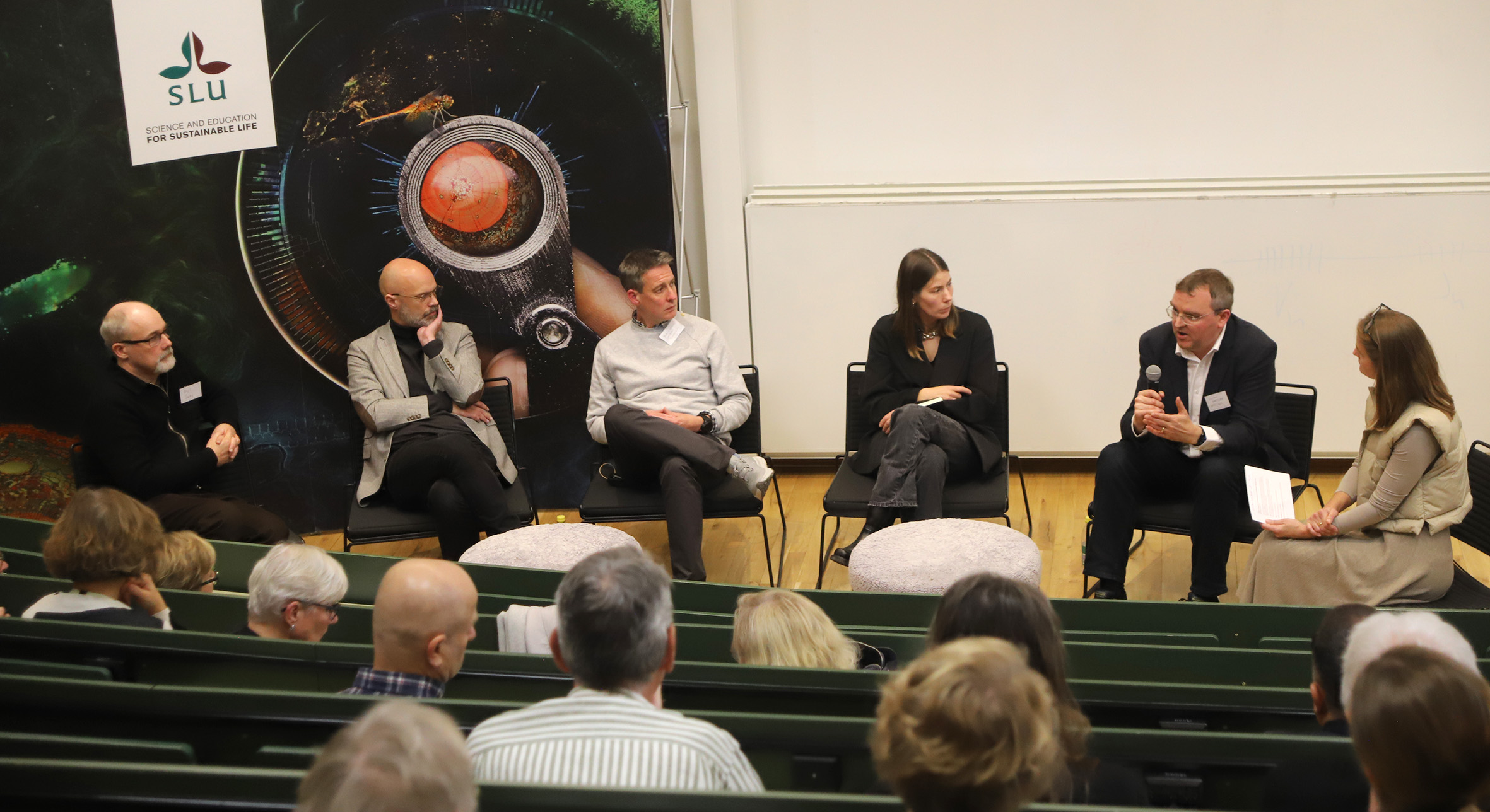 Panel discussion during SLU Landscape Days 2025