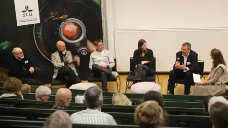 Panel discussion during SLU Landscape Days 2025