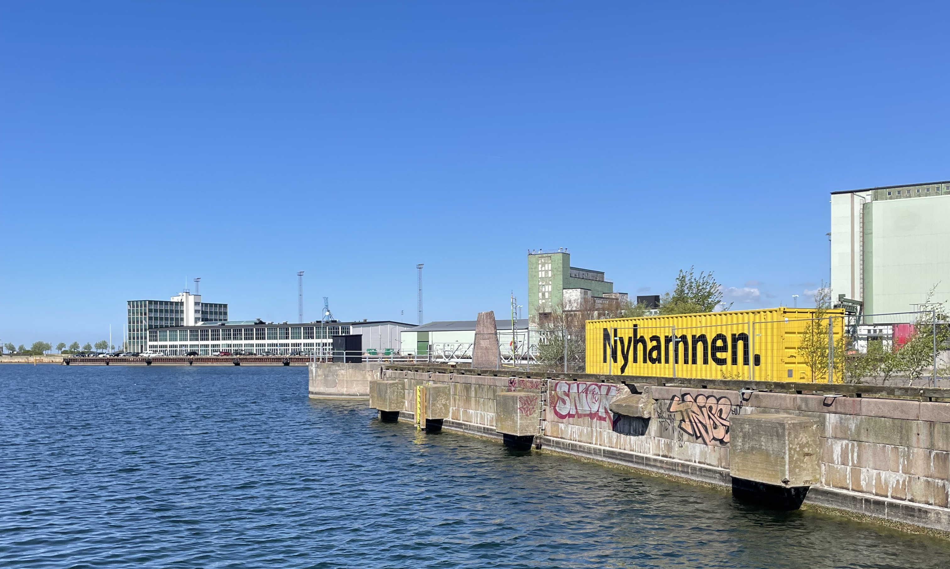 Foto på Nyhamnen i Malmö