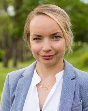 Porträttfoto av Erika Troeng