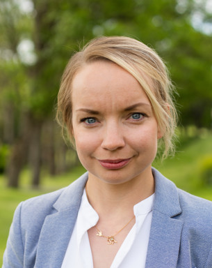 Porträttfoto av Erika Troeng