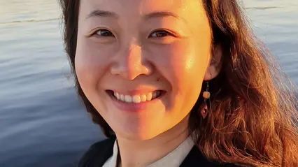 woman smiling at the camera