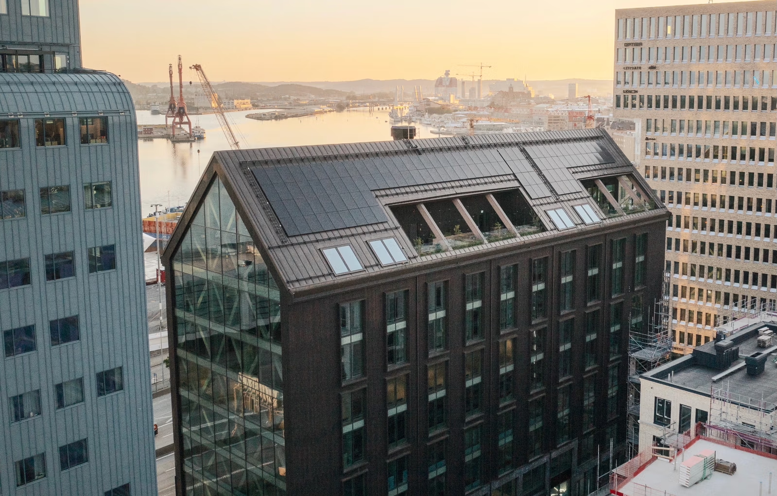 flerbostadshus i storstad