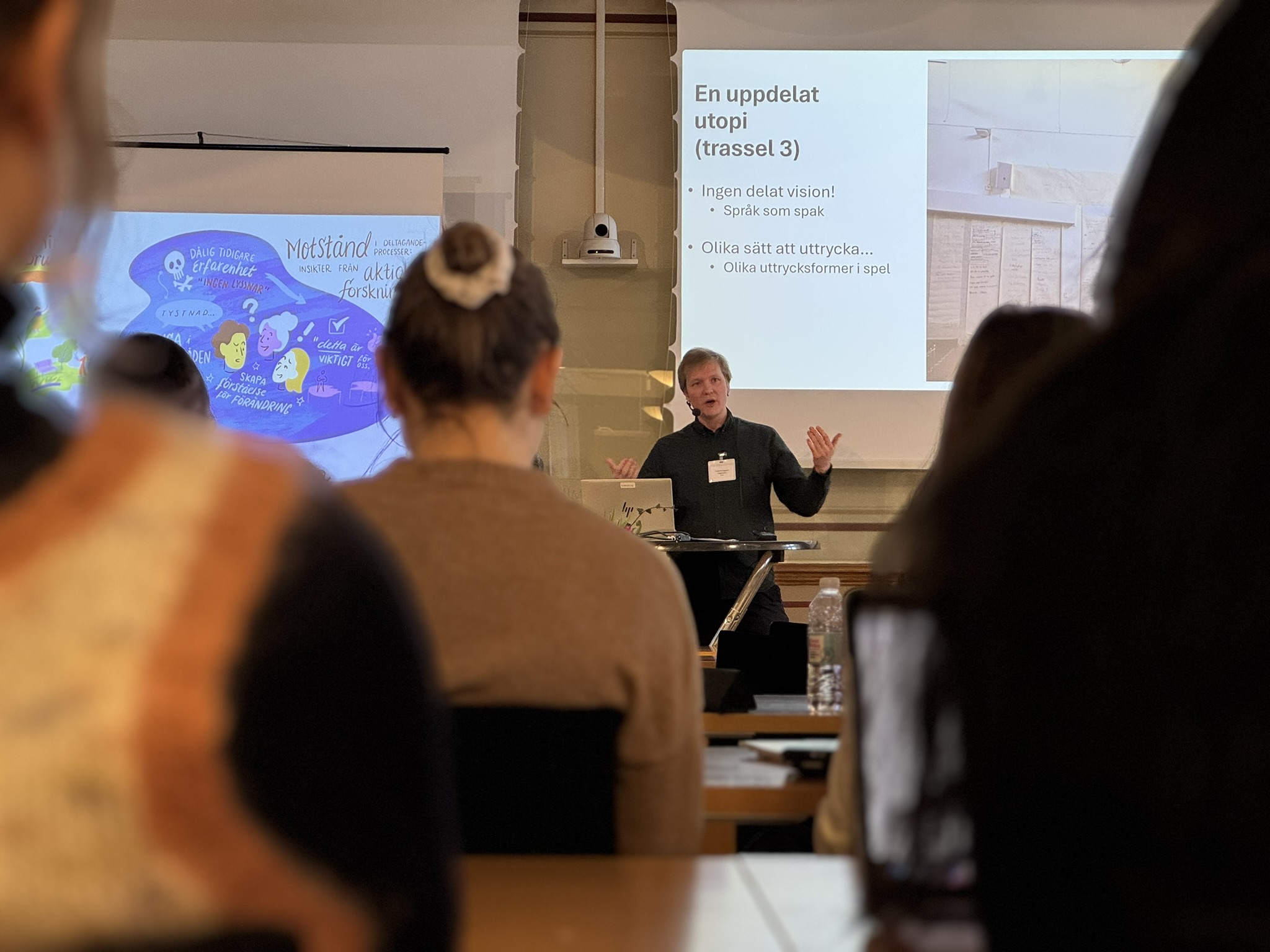 Frederik Aagaard Hagemann föreläser