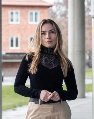 Porträttfoto av Khrystyna Kurta