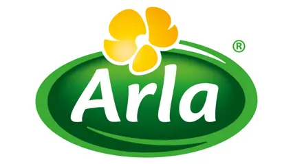 Arla logotyp.