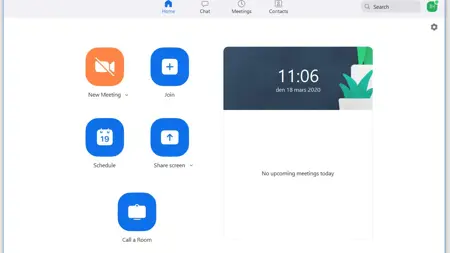 Skärmbild av Zoom - Zoomklienten