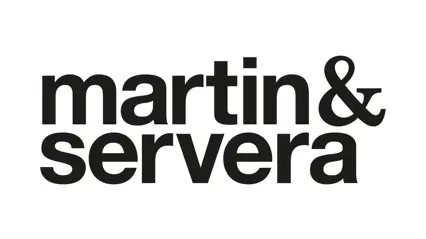 Martin & Servera logotyp.