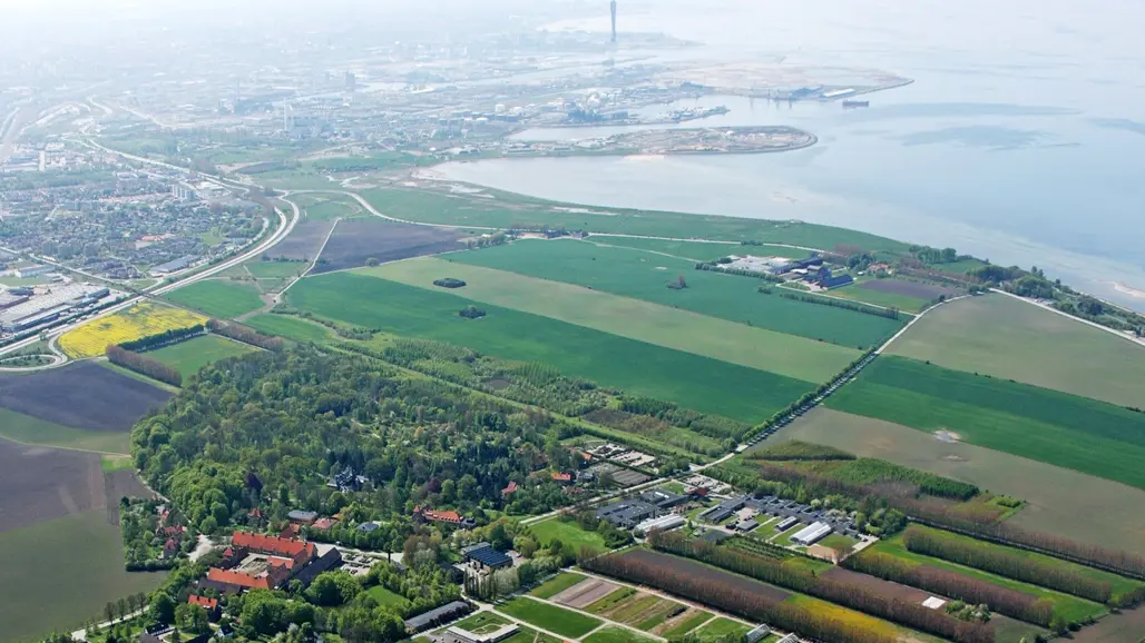 Campus Alnarp från ovan