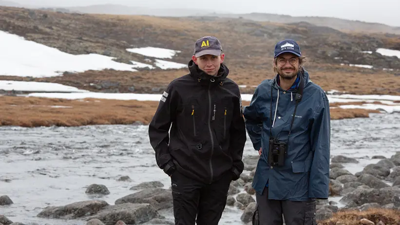 porträtt av två personer