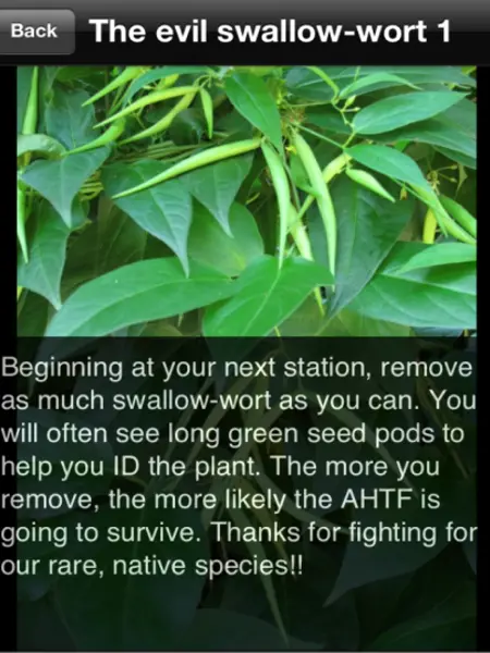 Instruktioner för att ta bort invasiva arter