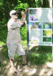 Entusiastisk guide i Krka nationalpark