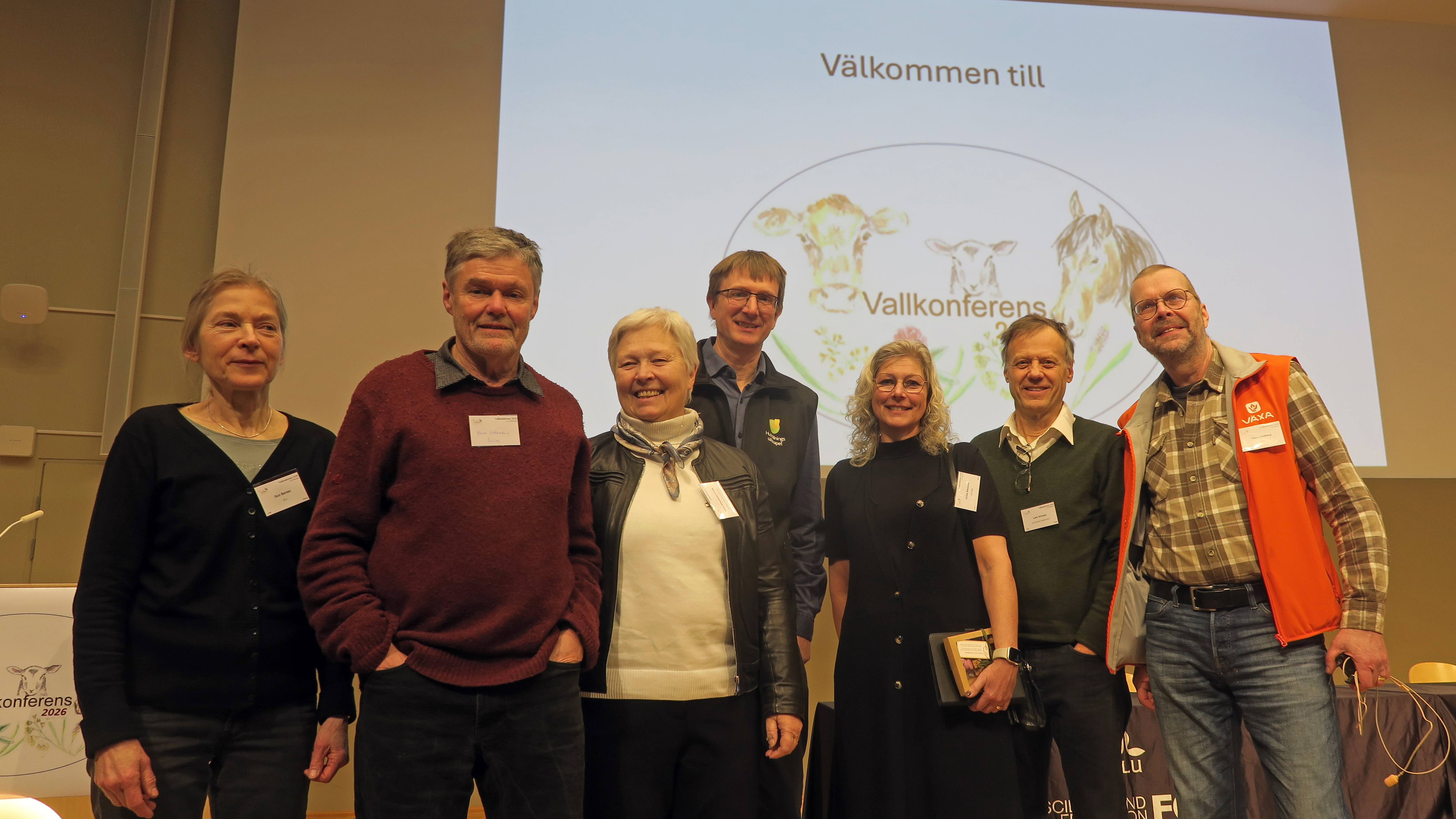 Foto på konferensens projektgrupp