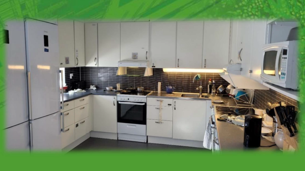 Kitchen interior in Fysikgränd