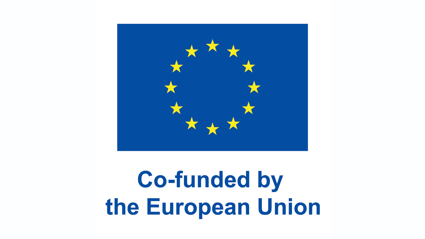 Logo in English with the EU flag and the text Co-funded by the European Union.